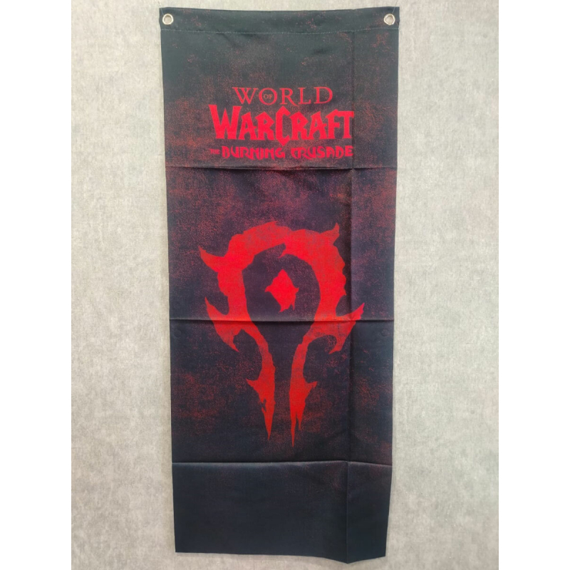 Флаг орды World of Warcraft (WOW) 40*100