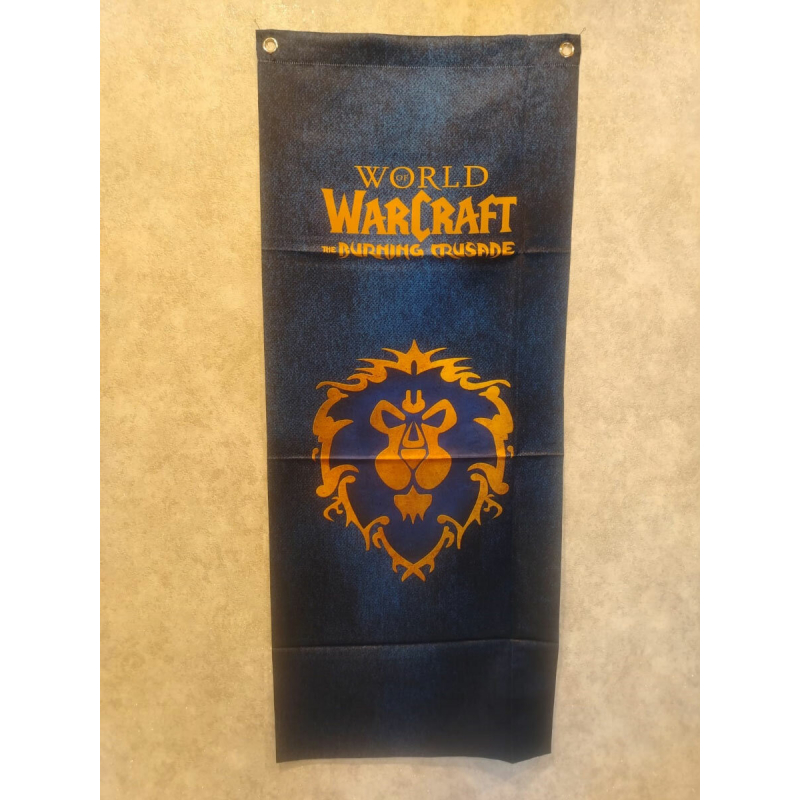 Флаг альянса World of Warcraft (WOW) 40*100