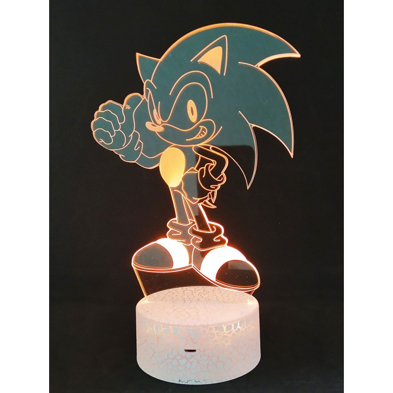 Детский 3D ночник Sonic