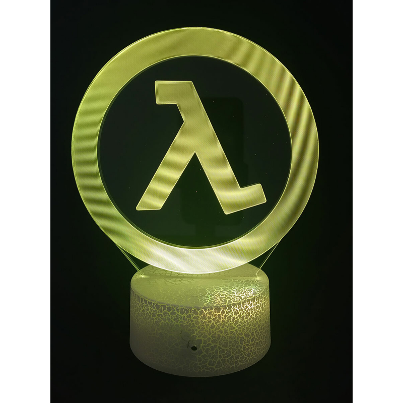 Детский 3D ночник HALF-LIFE